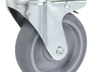 Kółka skrętne z otworem na śrubę 4 szt. 100 mm WM-143432