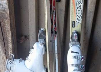 Narty Rossignol  120cm Comp9J+Buty Rossignol fun girl J3 + kijki 105cm