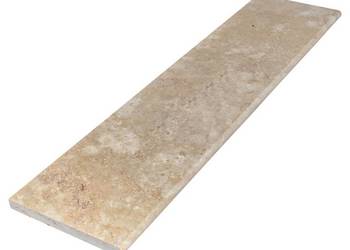 Stopień trawertynowy Classic szlif trawertyn schody 135x33x3