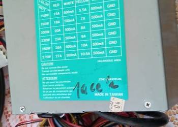 Zasilacz komputerowy typu AT  200 w