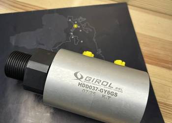 Złącze obrotowe hydrauliczne dwudrogowe HDD037-GY6GS