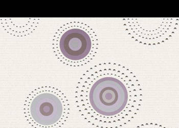 Dekor Violino viola Inserto Kółka 25 x 33,3; Kwadro, Paradyż, płytki, kafel