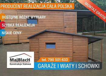 SCHOWEK Garaże Blaszane |Wiatka Ogrodowa |Blaszak |MAGAZYN - Maj-Blach