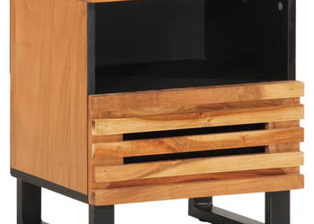 Szafki nocne 2 szt. 40x34x46 cm lite drewno akacjowe WM-377469