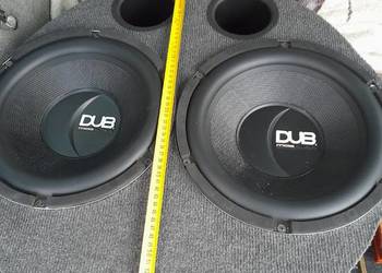 Subwoofer DUB 200  skrzynia basowa audio 1600 WATT