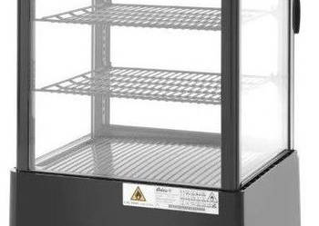 Witryna Chłodnicza na Kanapki i Napoje 68l Czarna Hendi 233238