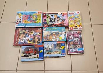 Puzzle Bierdonka Czarny Kot MH Polska Ravensburger Trefl stan BDB