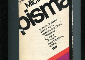 Pisma - Bolesław Miciński