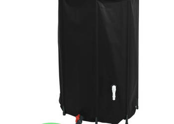 Zbiornik na wodę deszczową z kranikiem składany 500 L PVC WM-155995