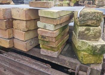 Zestaw cegły szamotowej rozbiórkowej: Dwie grubości (32 mm i 64 mm) Komplet