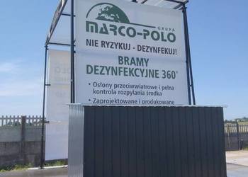 bramka dezynfekcyjna asf bioasekuracja system dezynfekcji aut