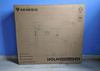 NOWE Biurko Gamingowe Genesis Holm Modular 120 | RGB