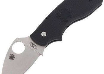 Nóż składany Spyderco Squeak FRN Black Plain (C154PBK)