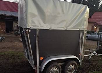 Przyczepka przyczepa  do przewozu zwierząt koni super stan