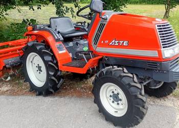Ciągnik mini traktor ogrodniczy Kubota + glebogryzaka jak Yanmar Iseki
