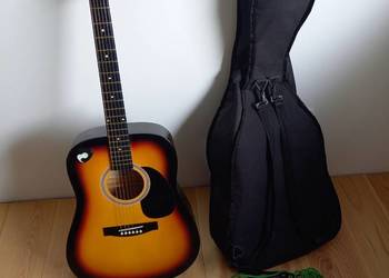 Gitara elektroakustyczna Stagg SW201SB-VT + pokrowiec + akcesoria