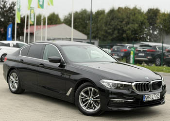 BMW 518 2.0 / 150KM LED Automat Nawigacja Kamera Skóra Grzane Fotele Czujn…