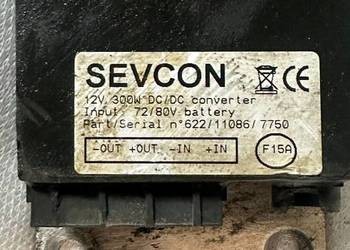 SEVCON DC/DC CONVERTER 80V/12V