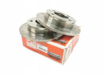 TARCZE HAMULCOWE 2X PRZÓD FORD FIESTA II ...-89 NOWE MOTORCRAFT 84FX1125B1B