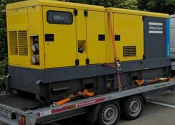 Agregat Qas150 generator atlas copco 120kW 200A