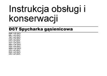 CATERPILLAR D6T spycharka DTR Instrukcja obsługi