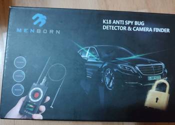 wielofunkcyjny detektor służący do znajdowania ukrytych kamer, podsłuchów o