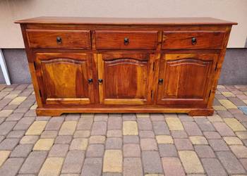 Indyjska Drewniana Komoda Z Drewna Palisander 150x45x75