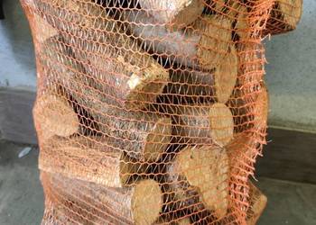 Drewno do kominka suche sezonowane woreczek