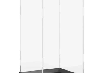 vidaXL Pudełko ekspozycyjne, przezroczyste, 20x20x38 cm(SKU:154920)