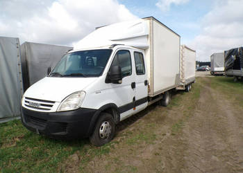 Iveco Daily 35C12 iveco doka dubel kabina bliźniak kontener zestaw