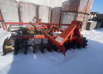 Brona talerzowa 2.7m z wałem strunowym talerzówka Agregat talerzowy