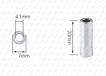 M4X20 KOLUMNA DYSTANSOWA ALUMINIOWA 3D DRUKARKA DYSTANS BEZ GWINTU V-SLOT