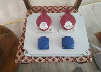Zestaw gniazd 2x32A 400v 5p plus 2x230v 16A