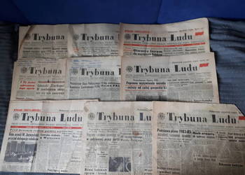 Trybuna Ludu 9sztuk 1983 18.02,8.02,22.05,13.05