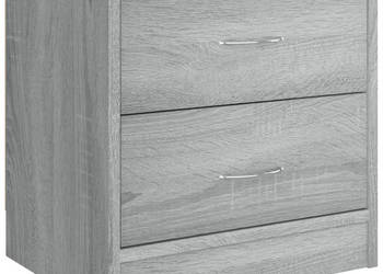 Szafka nocna szary dąb sonoma 40x30x40 cm WM-815407