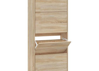 Szafka na buty dąb sonoma 63x24x147 cm WM-342543