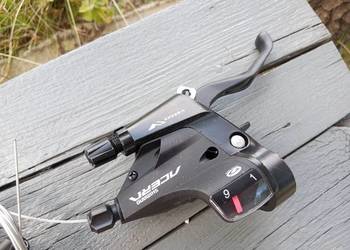 Komplet nowych klamkanetek Shimano ACERA 3x9S + linki