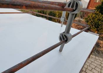 Strzemiono Łącznik do zbrojenia siatek w płytach drogowych 150mm