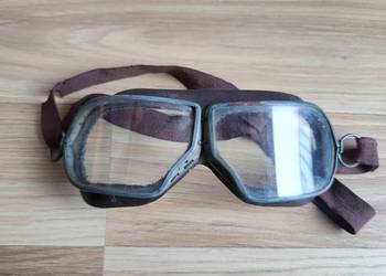 Gogle motocyklowe prl