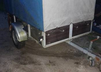 Przyczepa Saris dmc 750kg 1.27x2.00m z dokumentami