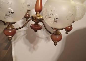 Lampa wisząca, żyrandol vintage