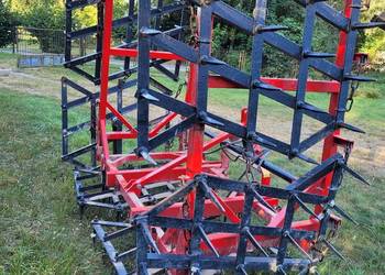 Pług 4 skibowy AB 95 resor vario. Brona ciężka 20