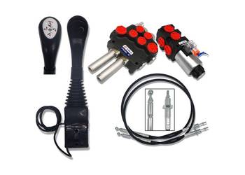 ROZDZIELACZ 80L Joystick Dzielnik TUR Zatrzask Linki 1000mm [9117]