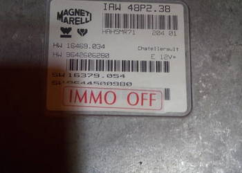 Peugeot 206 cc ECU, komputer, sterownik