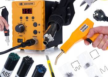 Zestaw do Spawania Plastiku Rosfix 858D Ultra – 700W, 100-500°C | Zszywacz…