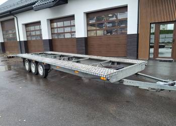 Przyczepa Laweta Niewiadów 8 Metrów Aluminiowa 3 Osie 2017r 3500kg DMC