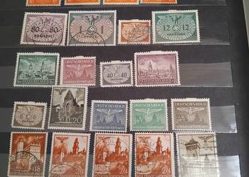 Trzy zestawy znaczków GG generalna gubernia