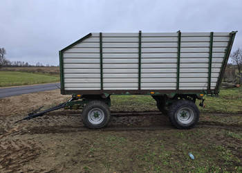 Przyczepa samowyładowcza EUROTRANS 6000 (6 t) do kukurydzy, traw