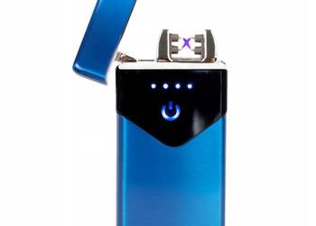 Elektryczna Zapalniczka Plazmowa Ładowana na USB z Diodą xTech Niebieska