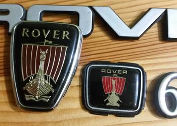 LOGOnEMBLEMAT ROVER 7 x 5,5  4x4,5 620SI  oryginał listwy progowe